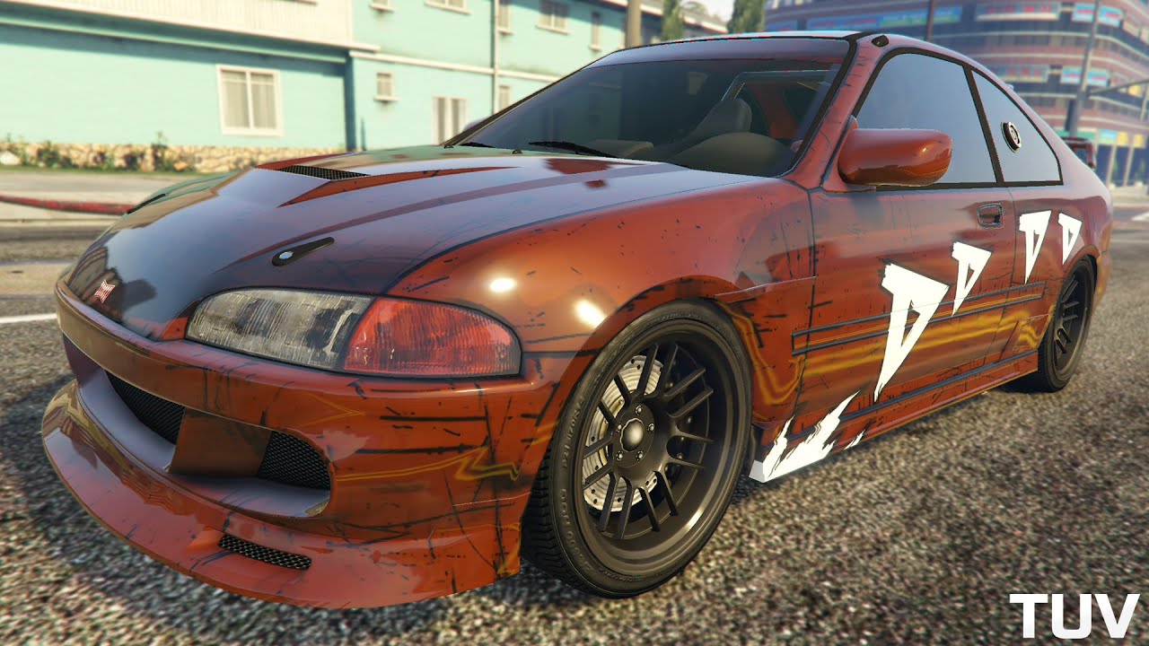 Customizing the Dinka Kanjo SJ on GTA 5 Online