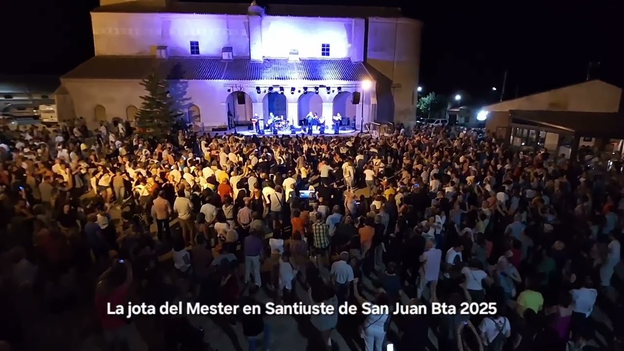 La Jota del Mester en Santiuste de San Juan Bautista 2025
