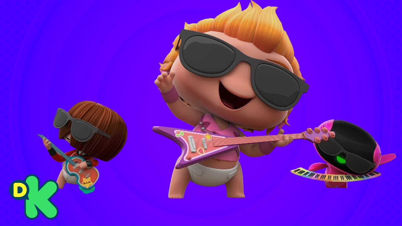 El poder de la música ¡grandiosos momentos de los bebés! | Mini Beat Power Rockers | Discovery Kids
