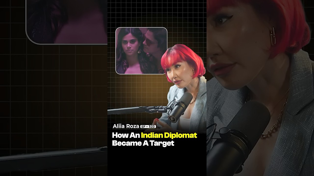 How the KGB Allegedly Honey-Trapped an Indian Diplomat | Aliia Roza - Raj Shamani #shorts