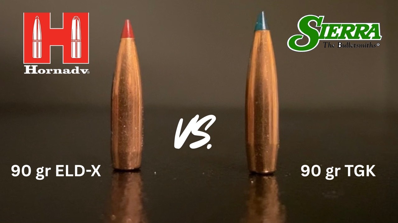 Hornady 90 гр против Sierra 90 гр