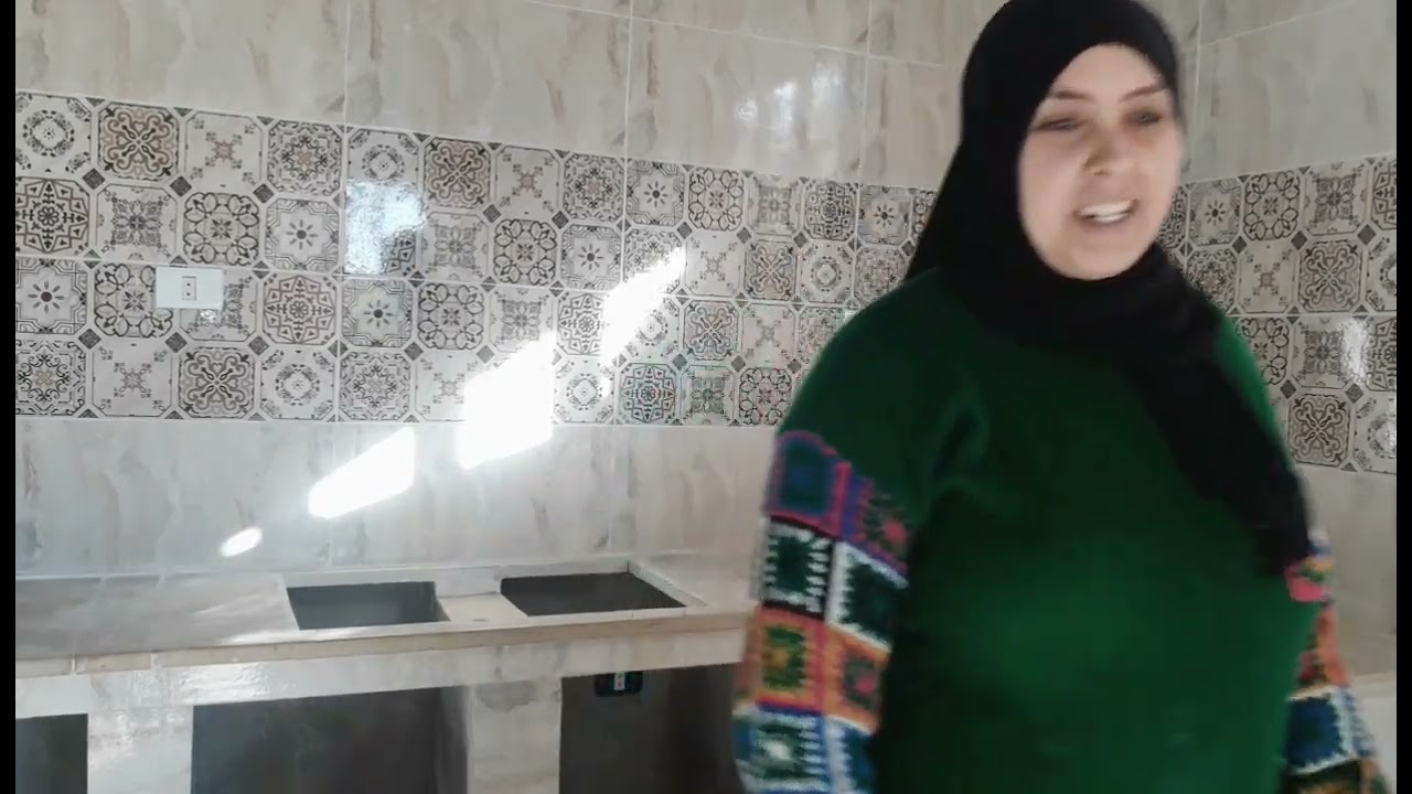 تنظيفات مطبخ أمي الجديد 🥰