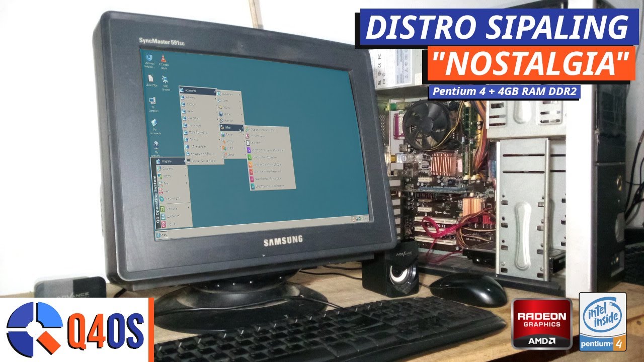 Ngapain PC Jadul Pake Linux? Q4OS 6 Andromeda