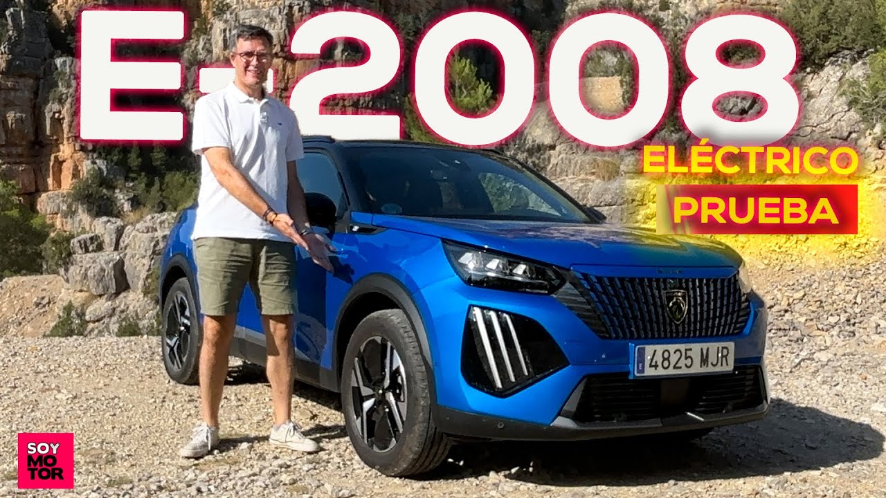 PRUEBA PEUGEOT E-2008 ELÉCTRICO | ¿Coche para todo? | Coches SoyMotor.com