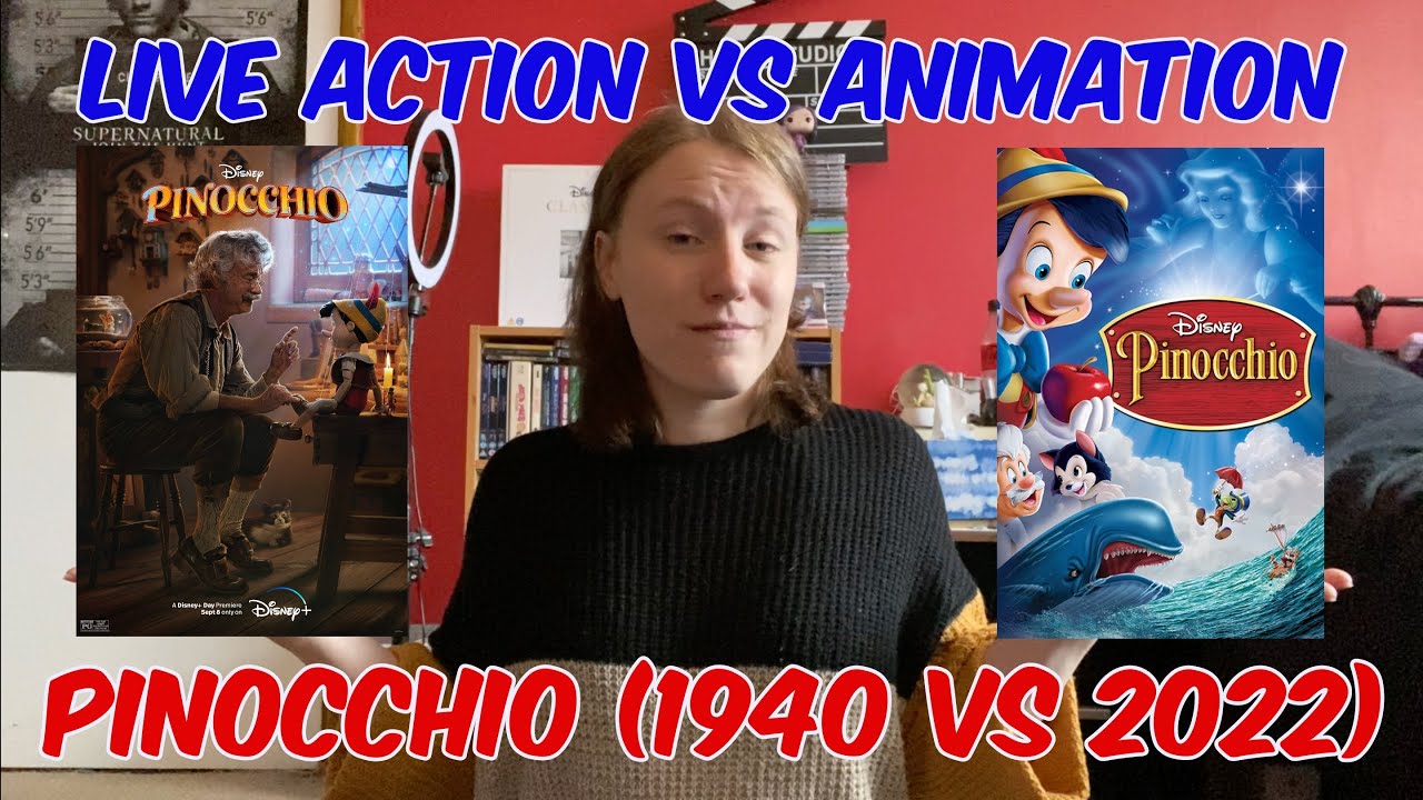 Live Action VS Animation: Pinocchio (1940 VS 2022)