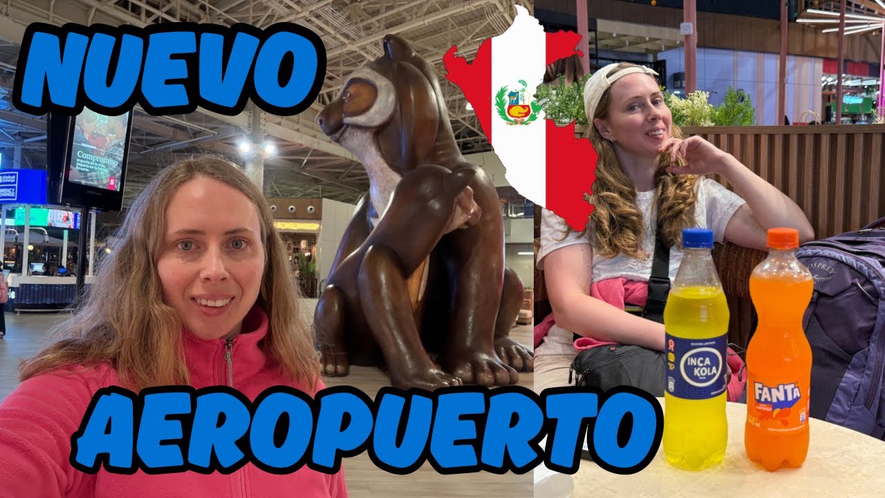 Les cuento mi experiencia en el NUEVO AEROPUERTO JORGE CHAVEZ en Lima, Perú 🇵🇪