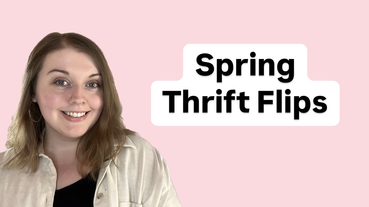 4 EASY Thrift Flips - Spring Decor DIYs