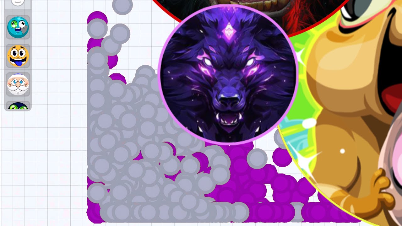 Sarok Vs. ALL - CRAZY DESTROYING TEAMS (AGARIO MOBILE) 57:00 ⏰