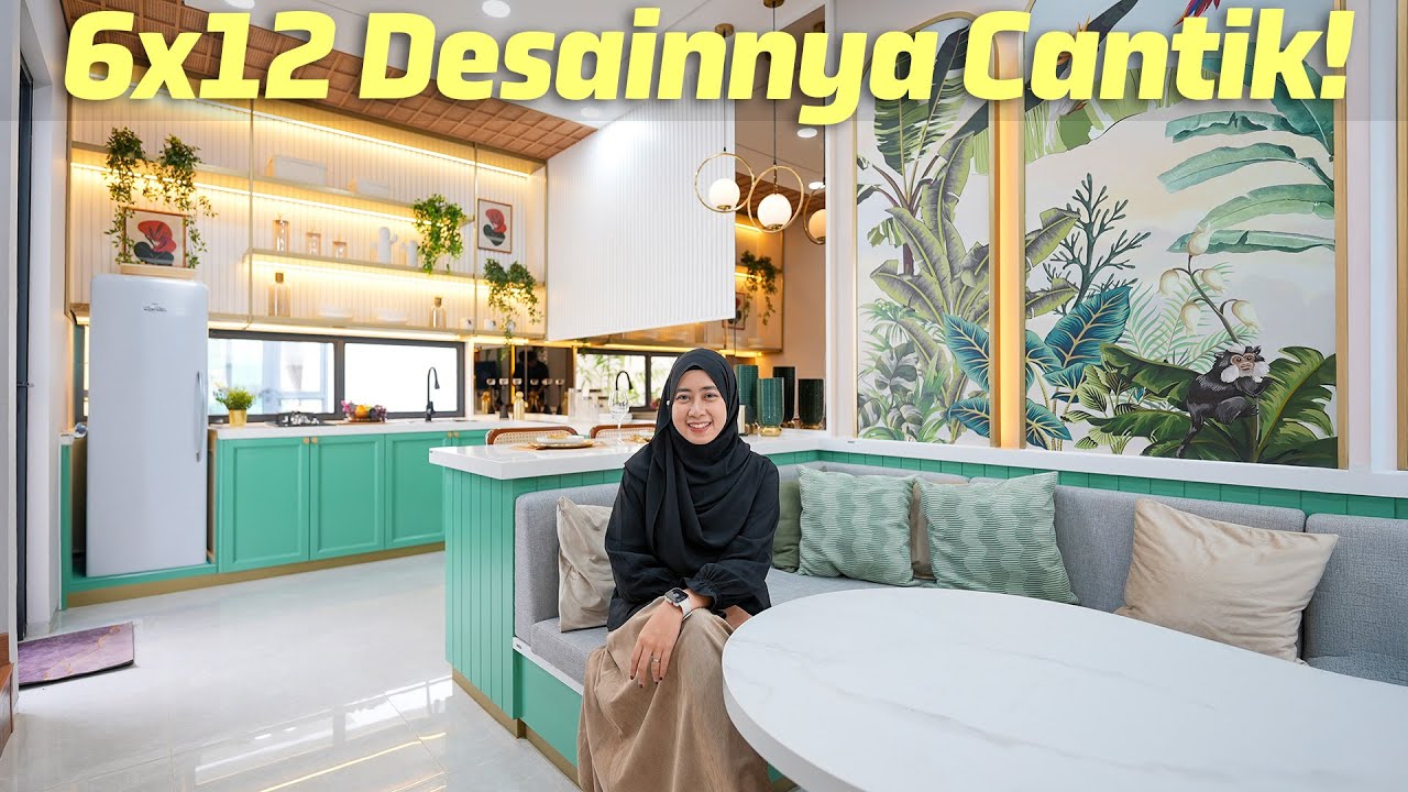 Rumah Modern Tropis 72m2 Desainnya Cantik! Paradise Resort City