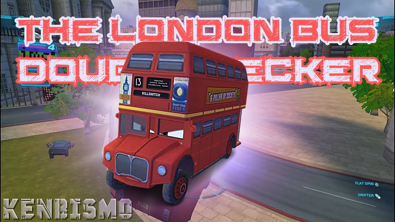 The London Double Decker Bus - Battle Race - Hyde Tour - Cars 2 The Video Game Mod