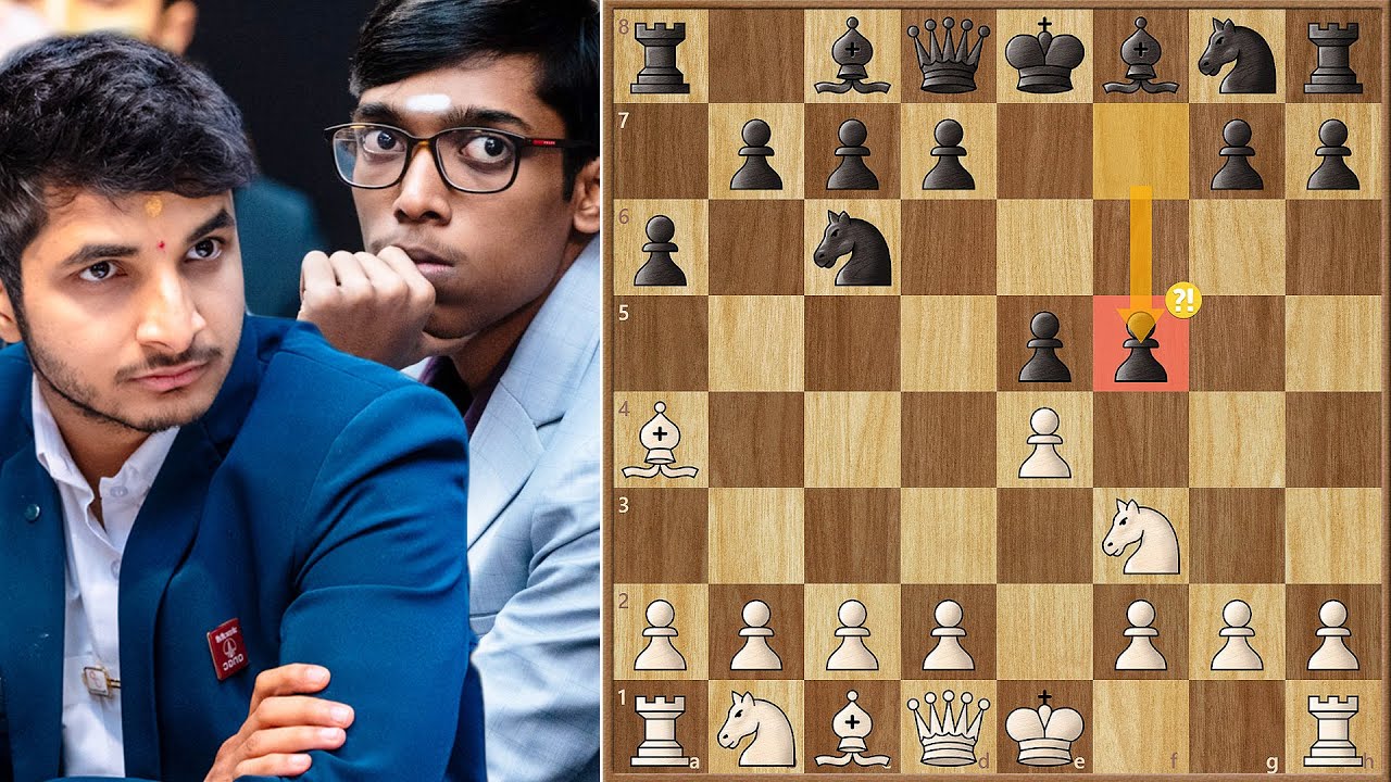 4... f5 in Ruy Lopez!? || Vidit vs Praggnanandhaa || Round 3 || FIDE Candidates (2024)