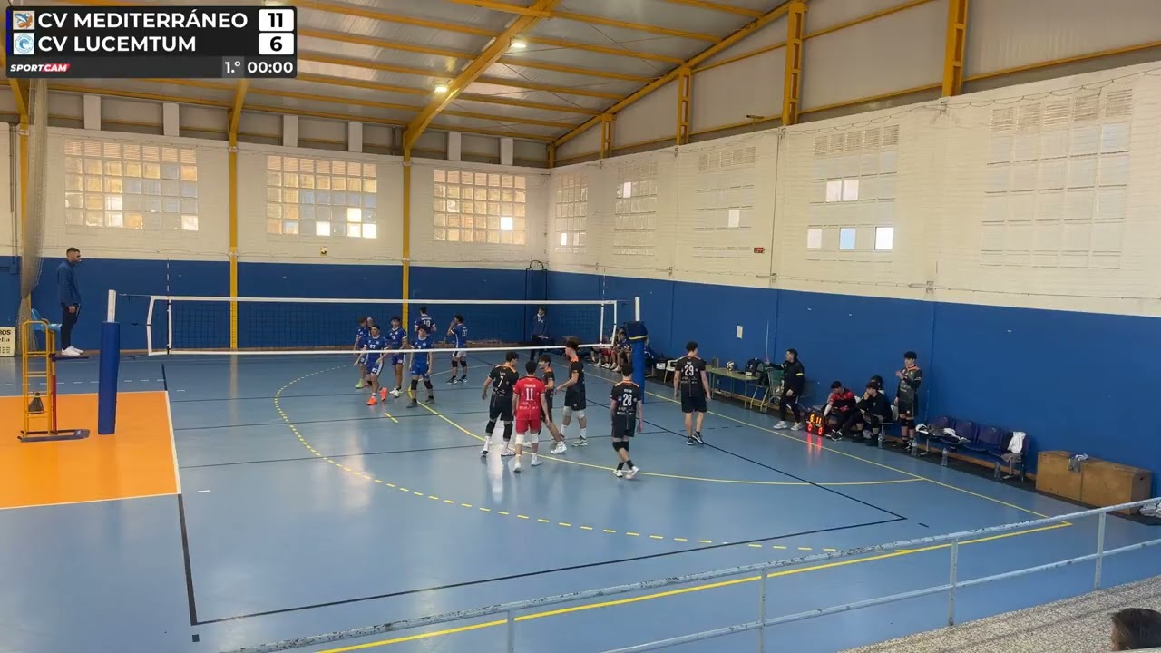 PARTIDO VOLEIBOL CV MEDITERRANEO CV LUCENTUM JUNIOR FEBRERO 2026