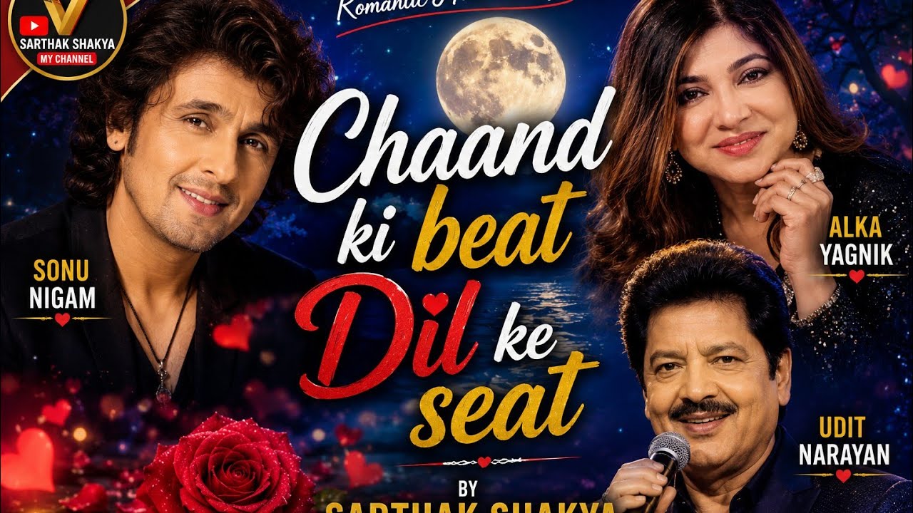 Chaand Ki Beat Dil Ke Seat ❤️ | Sonu Nigam, Alka Yagnik, Udit Narayan | Romantic Hindi Song 2026🥰