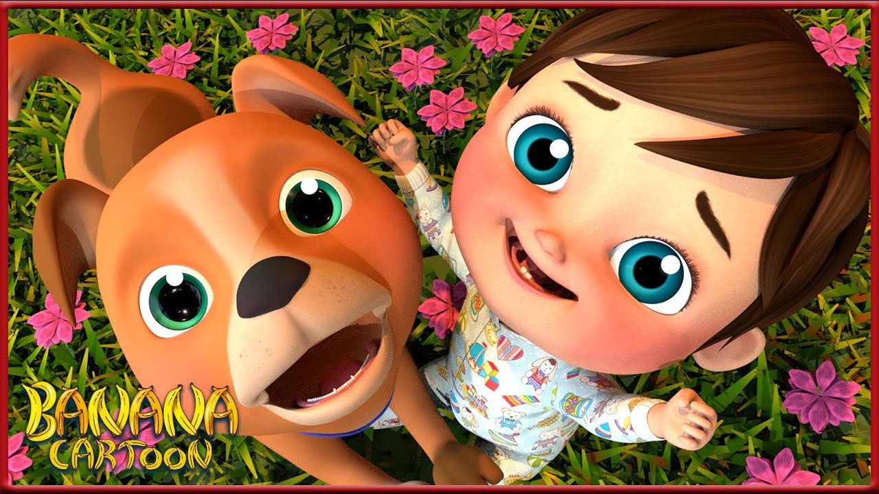 Canção do cão Bingo 👶🤒 | 🩺 - Músicas Infantis - Banana Cartoon em Português