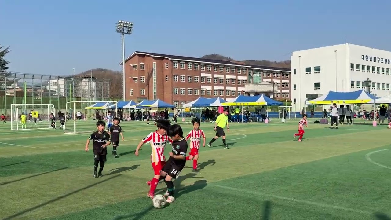 김천포도배(2.21) u9 예선 하이두 vs 화진fc (전반전)