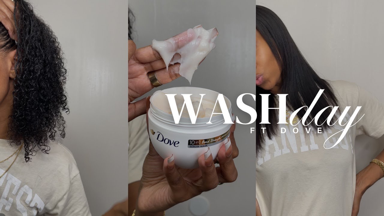 WASH DAY | ft Dove Bond Strength Collection