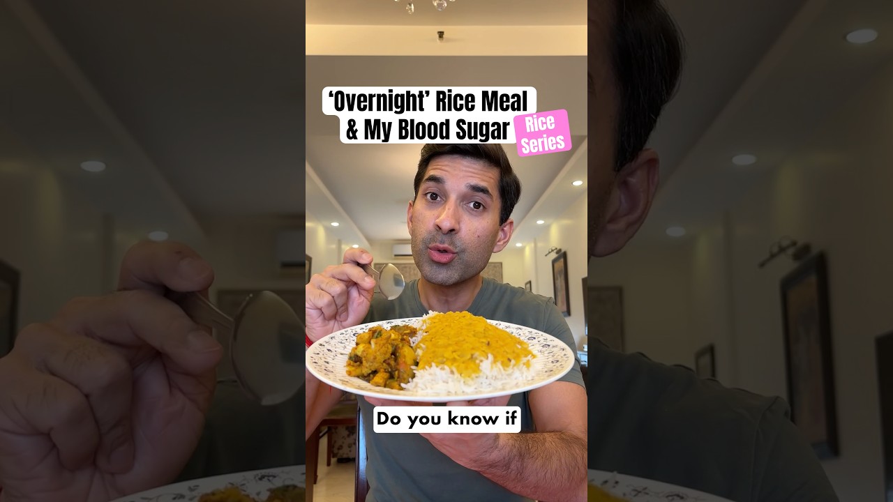 EP32: ‘Overnight’ White Rice Meal & My Blood Sugar! | Rice Series
