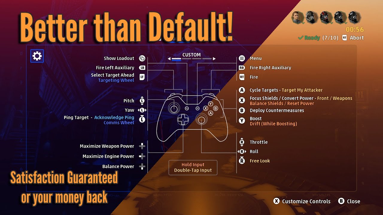 My Custom Squadrons Control Scheme (for controller)