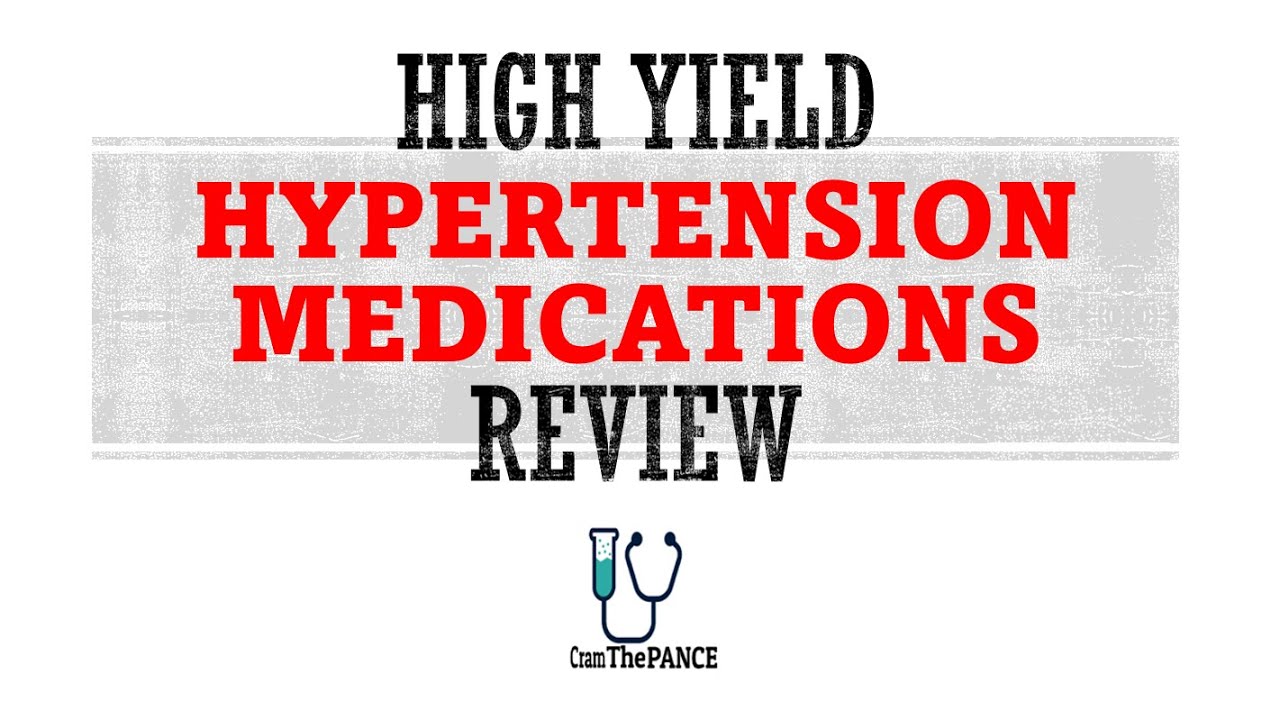 Hypertension Medications Review | Mnemonics And Proven Ways To Memorize for your exams!