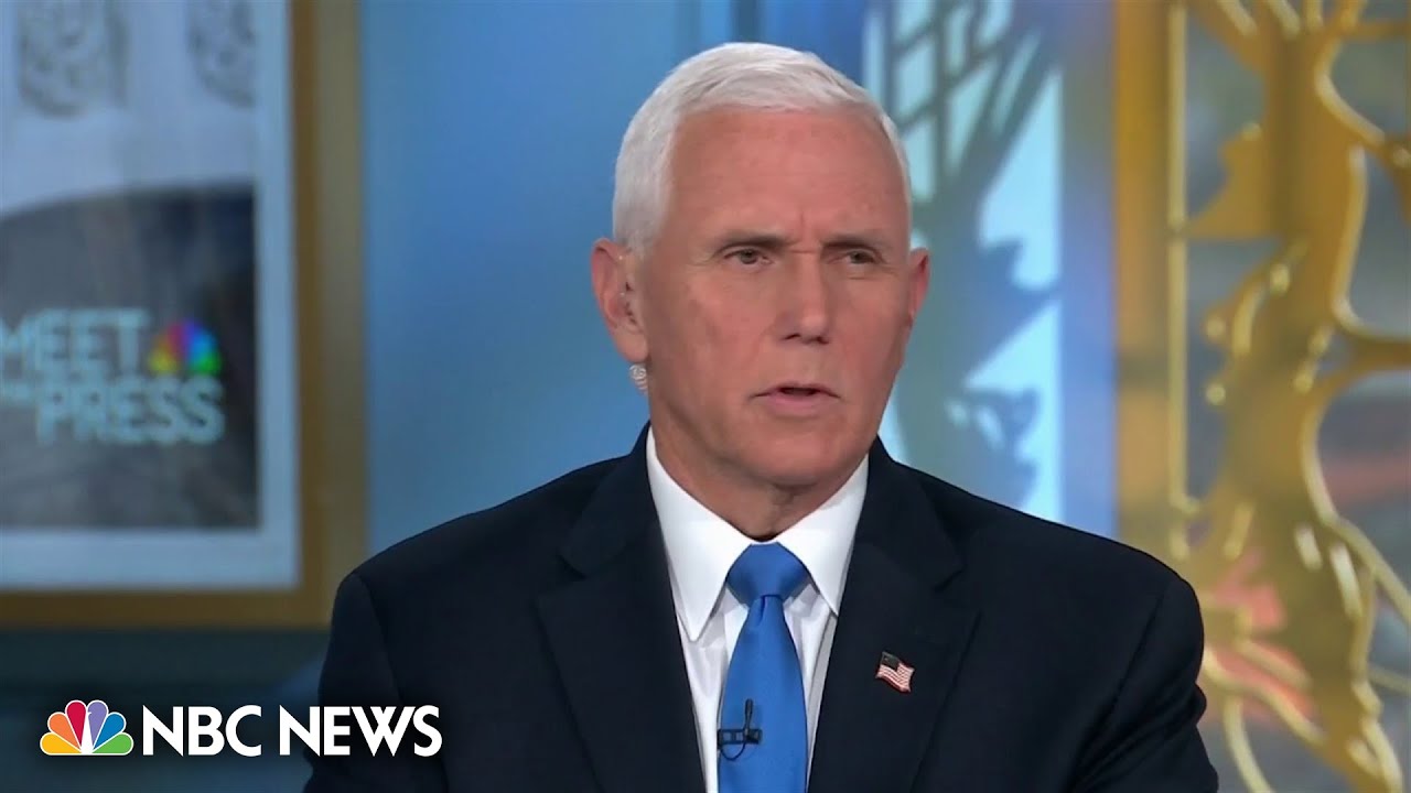 Full Pence: Trump is ‘responsible for the decisions’ he made and ‘demands that he made on me’