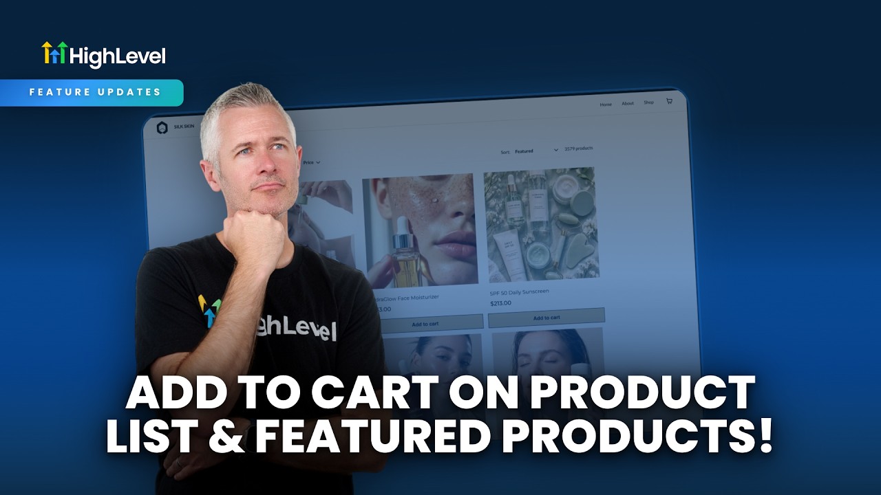 Add to Cart on Product List & Featured Products!