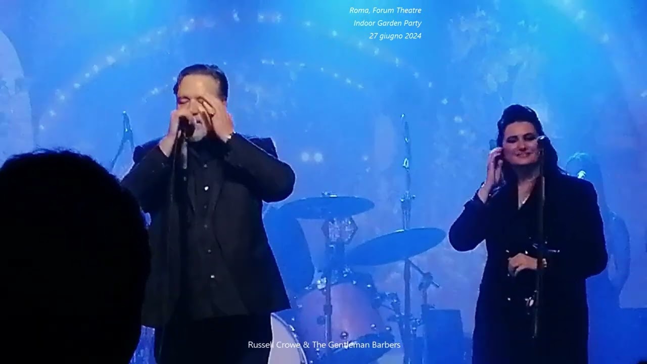 Russell Crowe & The Gentleman Barbers - IGP - Roma, Forum Theatre - 27 giugno 2024 - parte 1