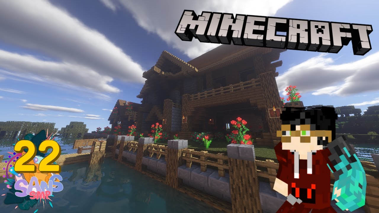 RUMAH BARU!! Setelah Sekian Lama di Rumah Gubuk #22 |SANS SMP| Minecraft Indonesia