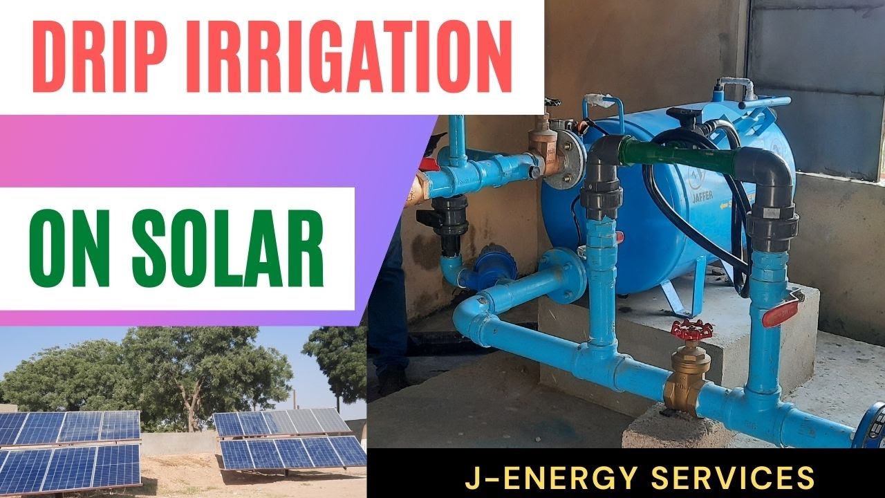 Drip Irrigation on Solar System | Drip Irrigation system in Pakistan | Solar Powered Drip Irrigation