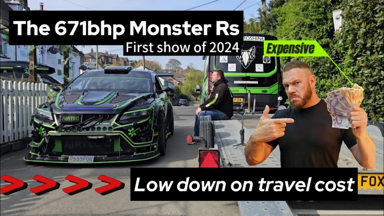 The 671bhp Monster Rs First show and the brutal truth of travel cost .