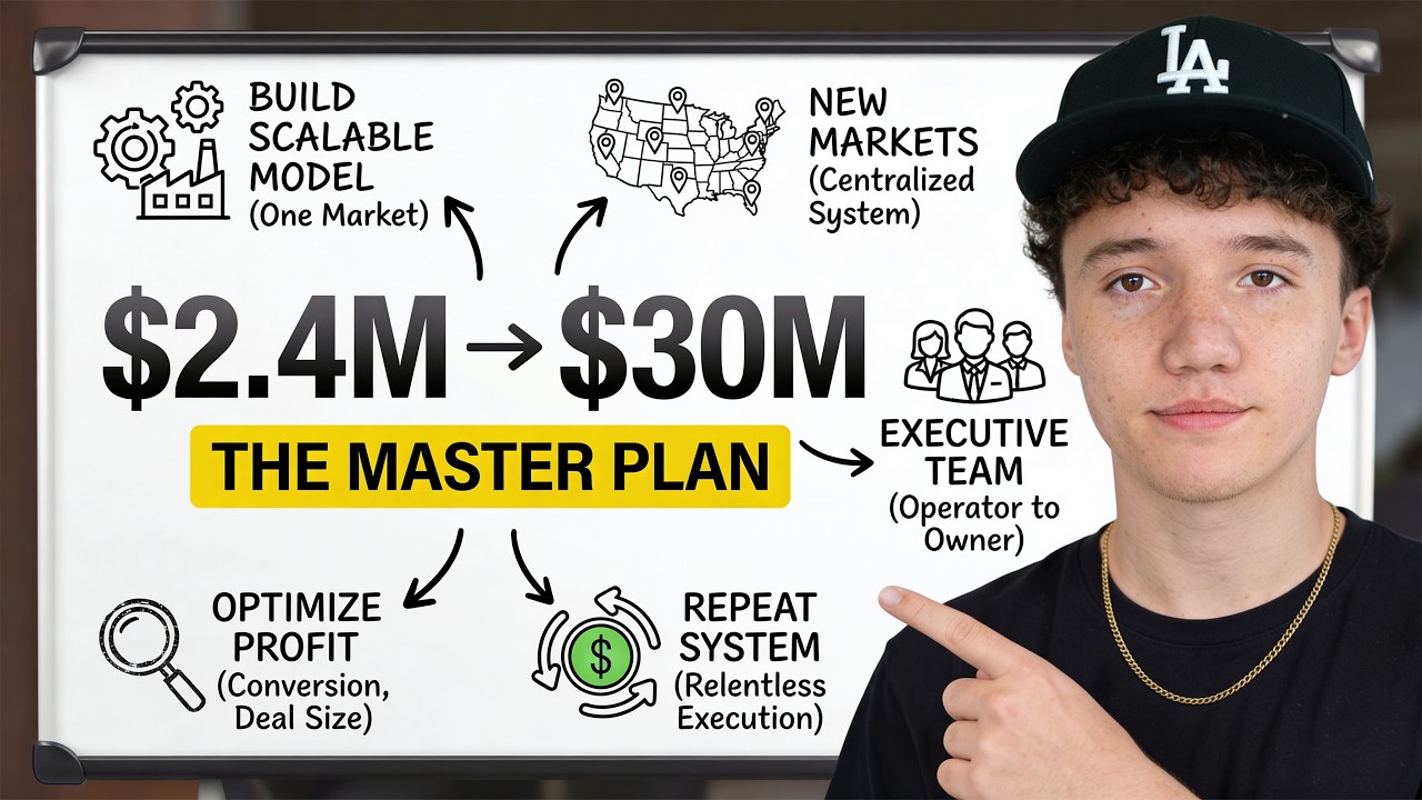 How I Plan to Scale My Real Estate Business ($2.4M TO $30M)