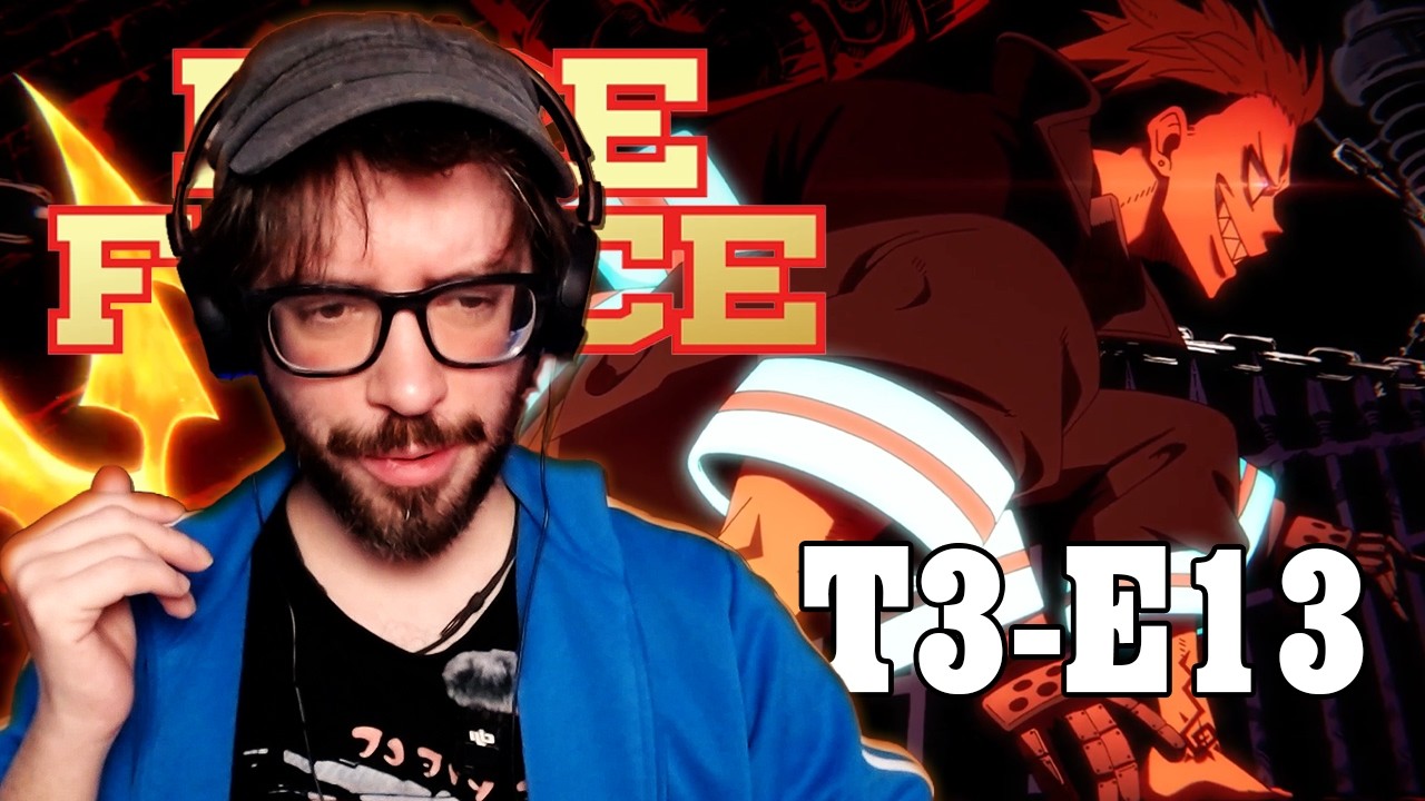 Shinra TATUADO?? Reaccionando a Fire Force T3 E13