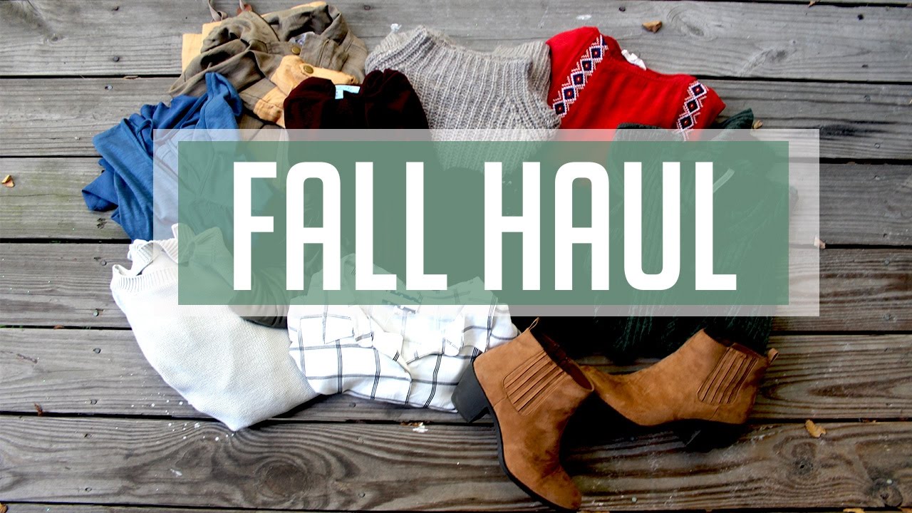 Fall Haul 2016 | Fall Fashion Haul