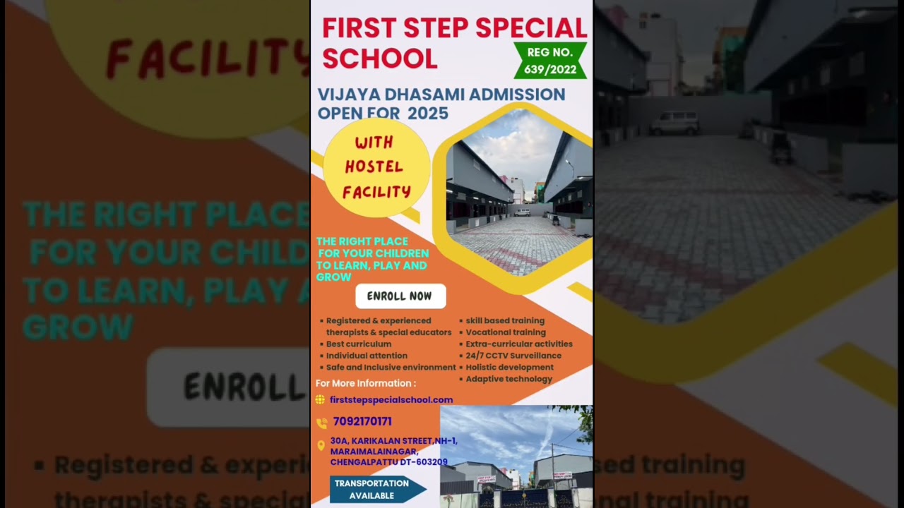 Special school admission open with hostel facilities #specialschool #education #autism #adhd #love