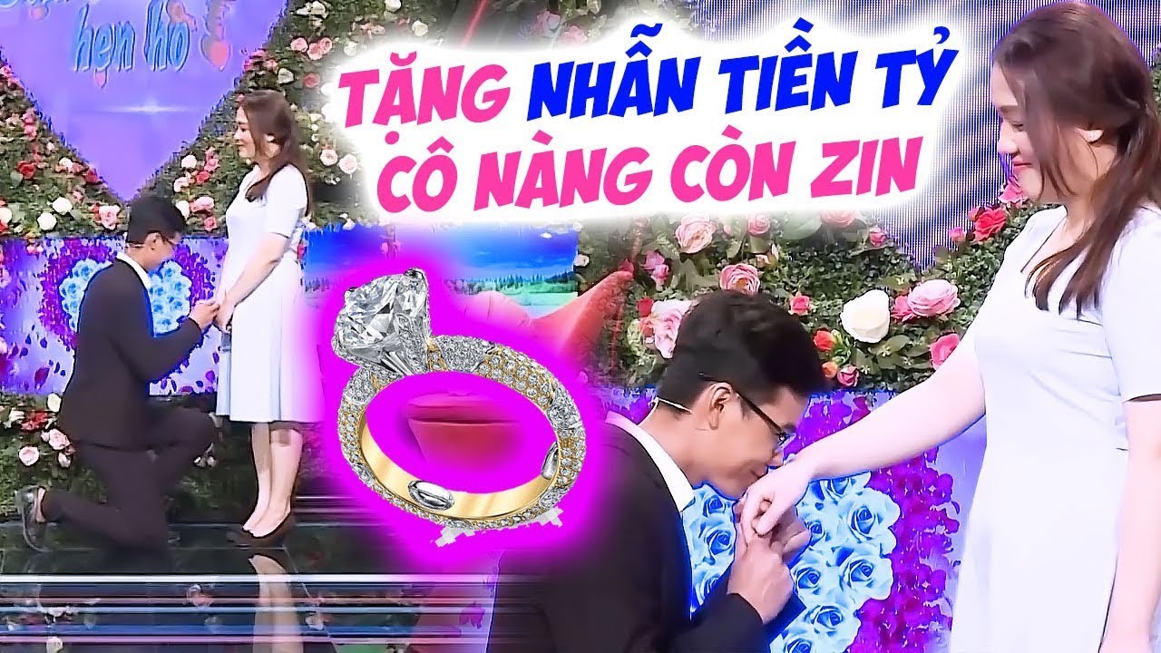 Mỹ nhân xinh như tiên được cầu hôn bằng nhẫn tiền tỷ khiến trường quay vỡ òa❤️ Bà Mối Hẹn Hò