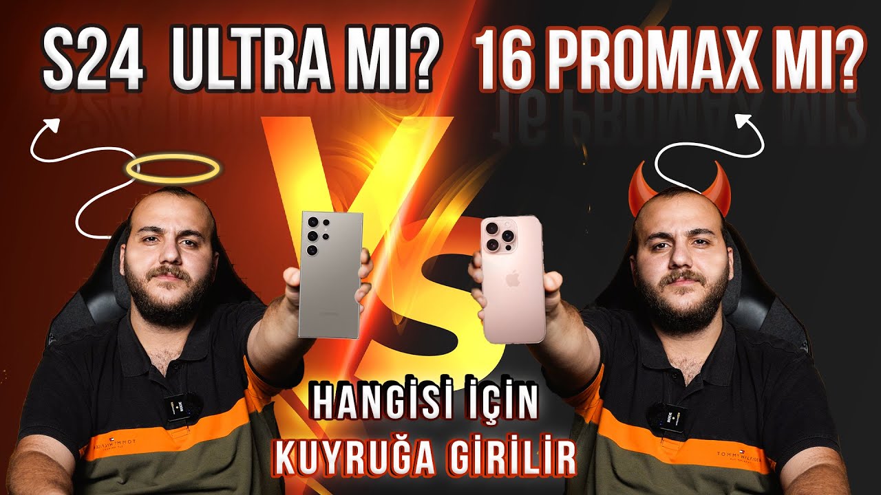 iPhone 16 Pro Max VS Samsung Galaxy S24 Ultra kıyaslama!