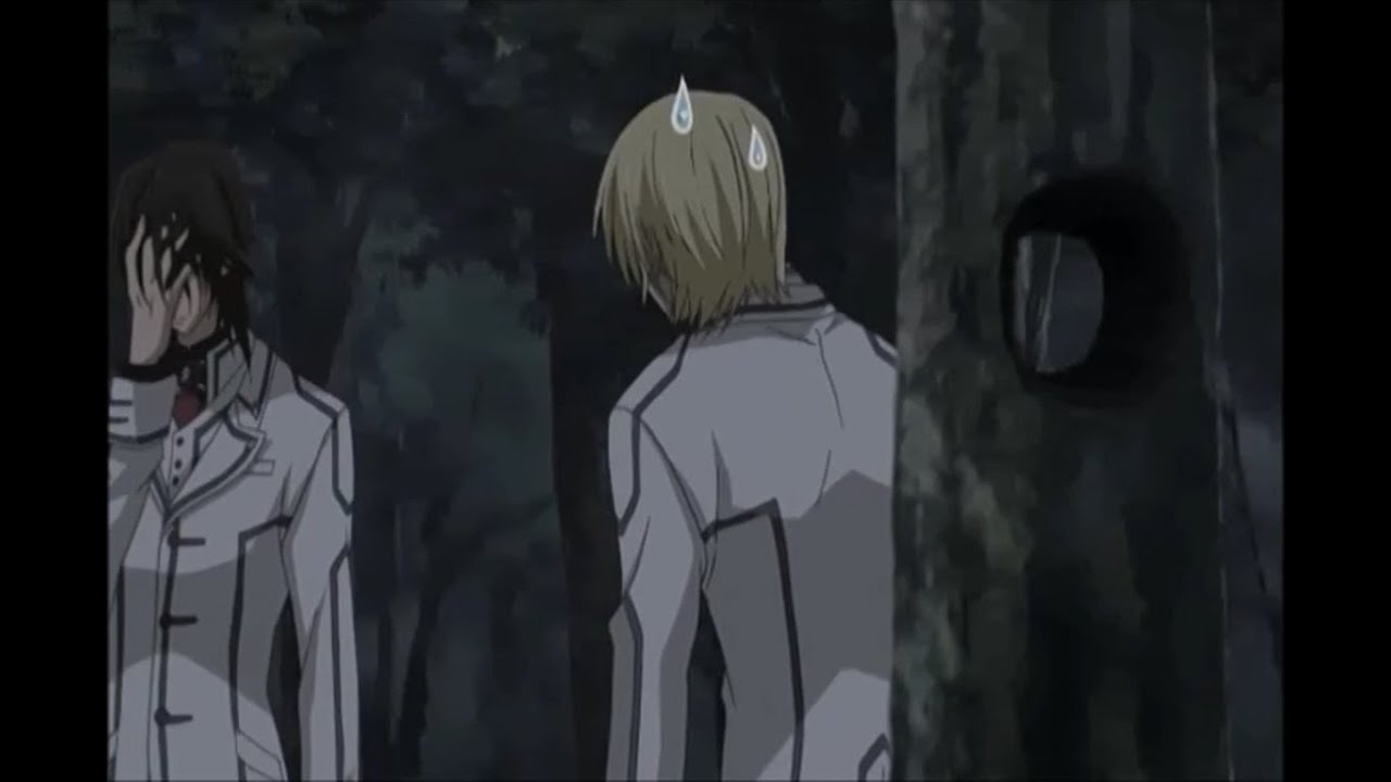 Vampire Knight: Kaname Blows A Hole Through A Tree