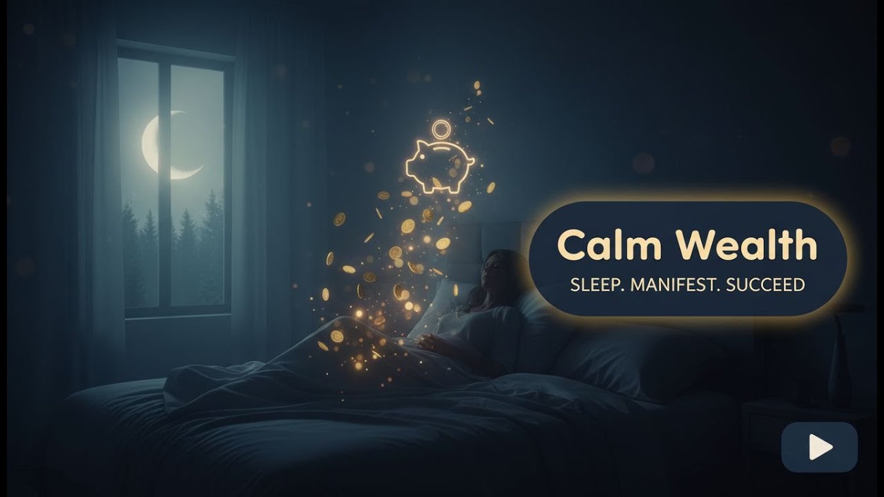 Drift Into Wealth Tonight 🌙 Sleep Positive Mindset Meditation