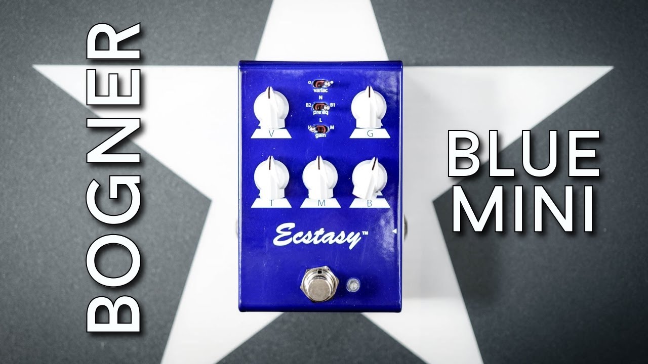 Flawless! - Bogner Ecstasy Mini Blue
