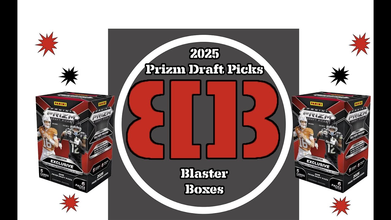 Наборы Panini Prizm Draft Picks Football Blaster Boxes 2025 года и результаты розыгрыша призов