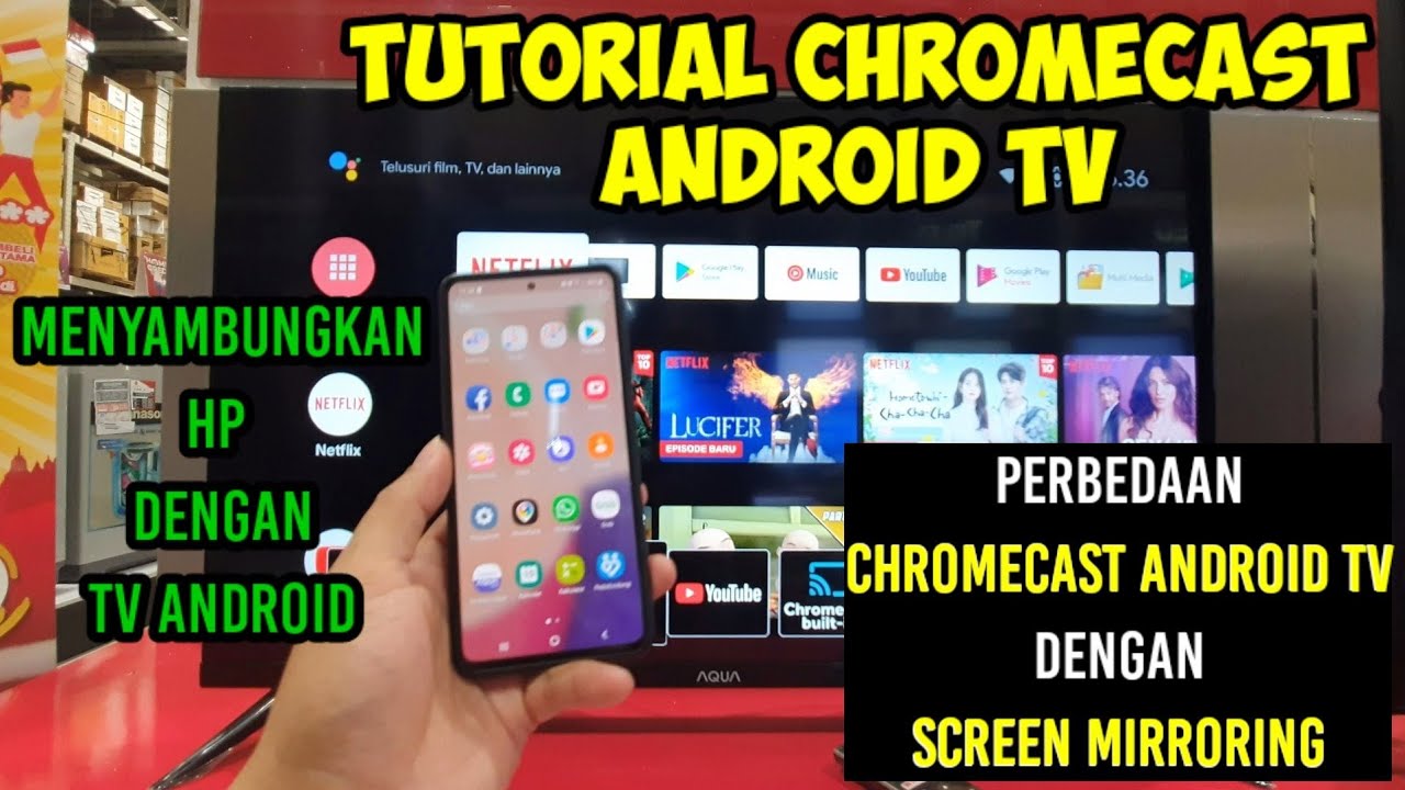 Built-in Chromecast Tutorial | How to Connect Your Phone to an Android TV | Android TV Screen Mir...