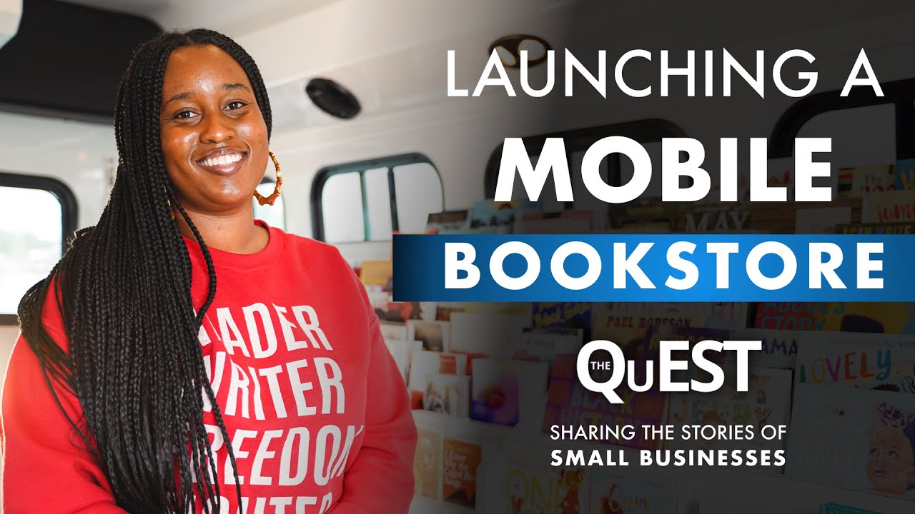 Black Worldschoolers Mobile Bookstore | The QuEST | Small Business Documentary Series | S2Ep5
