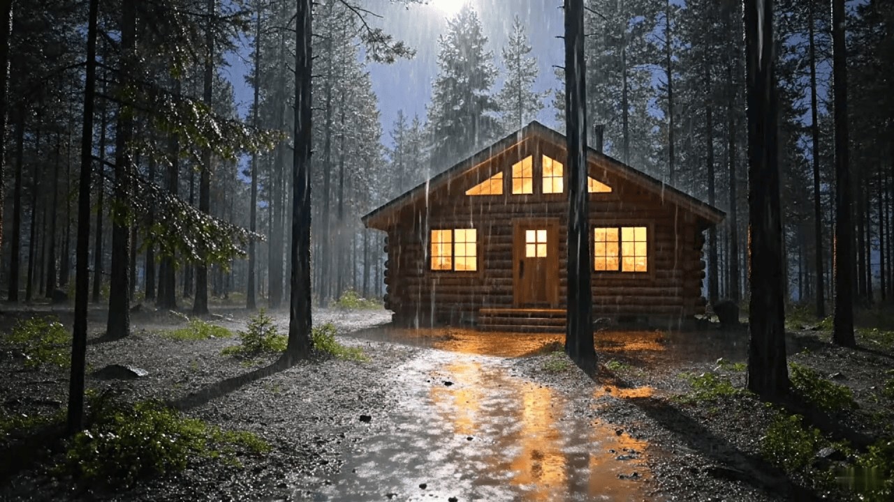 🌧️ Suara Hujan Yang Menenangkan Untuk Tidur Sepanjang Malam 🌙 | @ZonaASMR_Hujan