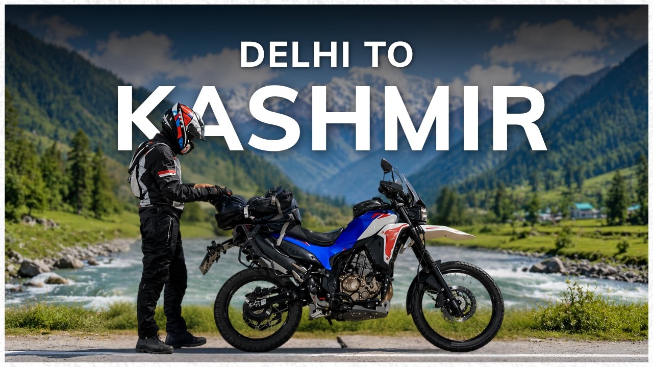 Ep.1 Delhi to Srinagar NONSTOP 750 KM in 11 Hours | Solo Kashmir Bike Ride 2026