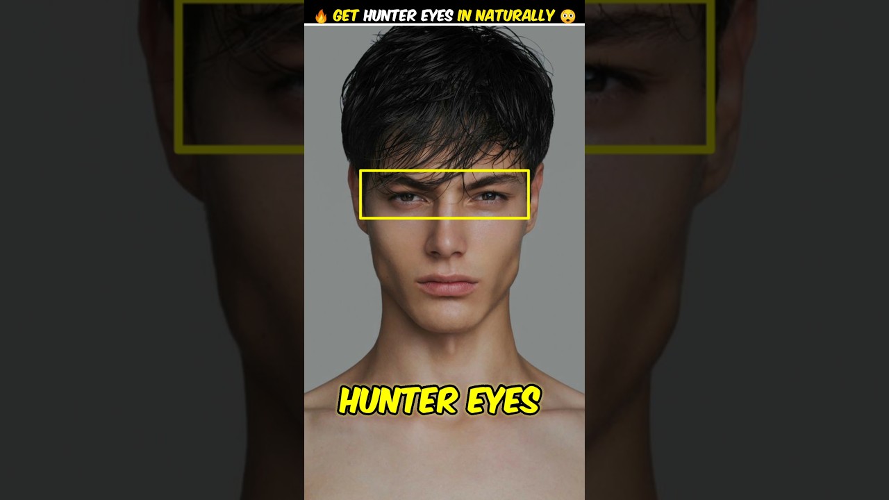 🔥 Get Hunter Eyes In Naturally #shorts #hunter #eyes @MrBeast