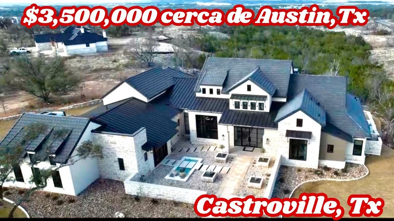Tienes que ver esta Casa Hermosa de Lujo en Austin, Tx con toques personalizados abajo $3,500,000 !!