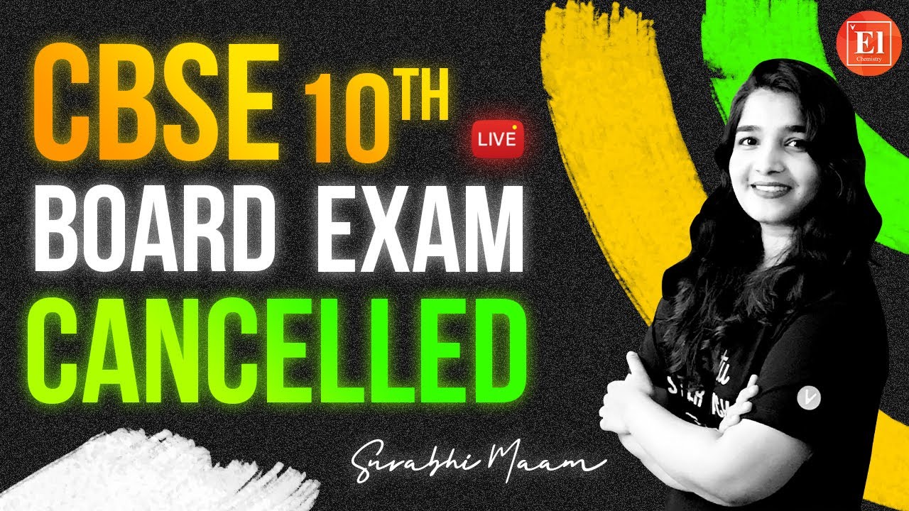 CBSE Board Exam 2021 Cancelled | CBSE Latest News | Surabhi Ma'am | Elementary Chemistry by vedantu
