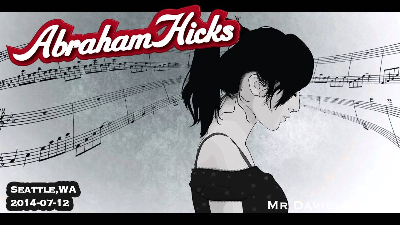 Abraham Hicks   artist that cares too much
