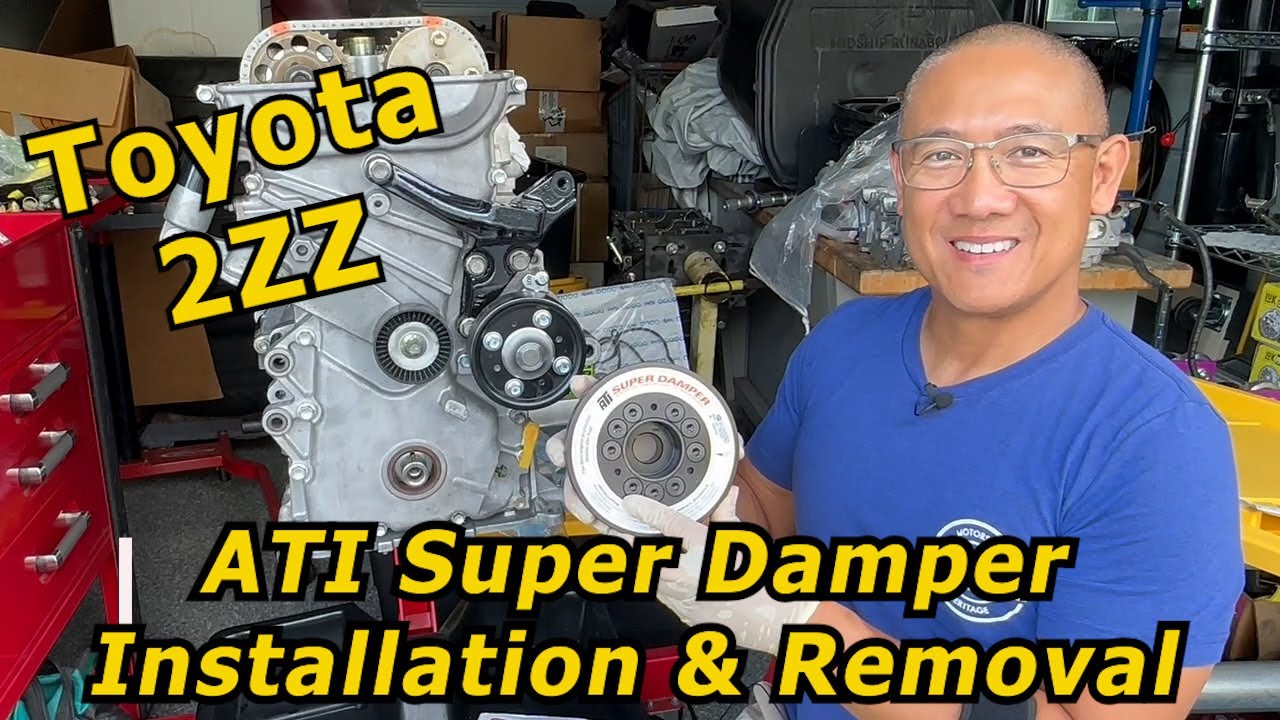 ATI Super Damper Installation and Removal - Toyota 2ZZ - Part Number 918564