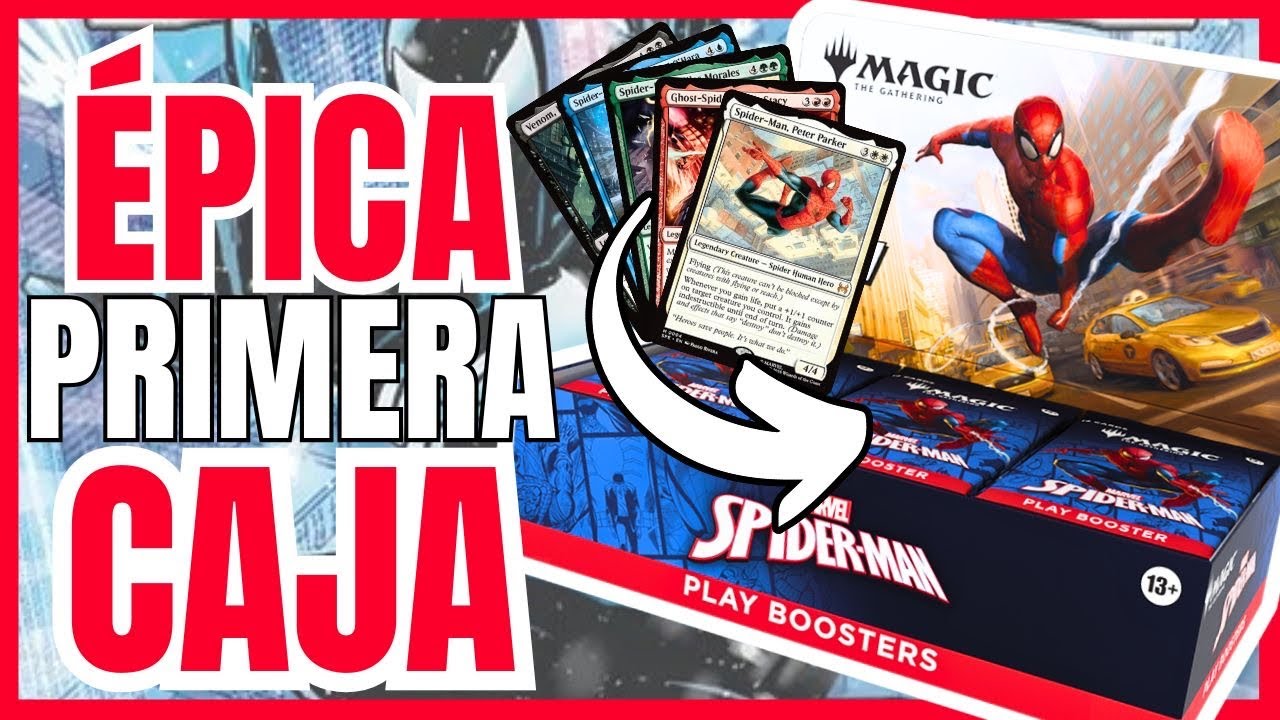 UNA PASADA LA PRIMERA caja de Spider-man | Magic: The Gathering