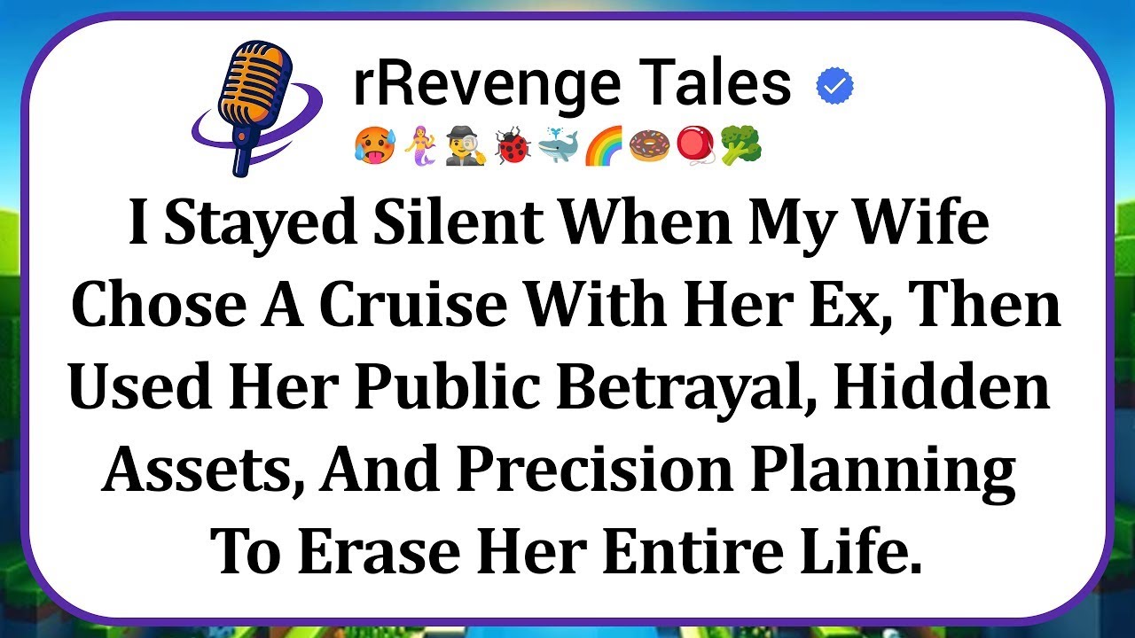 I Stayed Silent When My Wife Chose A Cruise With Her Ex, Then Used Her Public Betrayal, Hidden